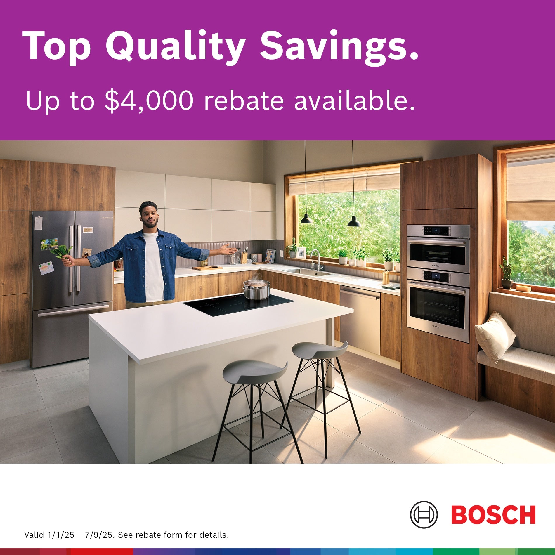 Bosch 800 Series 30-in 5 burners 4.8-cu ft Convection Oven Slide-In Natural Gas Range ( Black Stainless Steel )