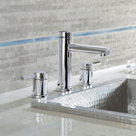 Moen Align Chrome Widespread 2-handle WaterSense High-arc Residential Handle Bathroom Sink Faucet with Drain