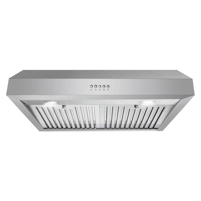 Cosmo 30-in Ducted 380-CFM Stainless Steel Under Cabinet Range Hood, UC30 *JR2508, Retail: $, FINAL PRICE: $149.99 + TAX