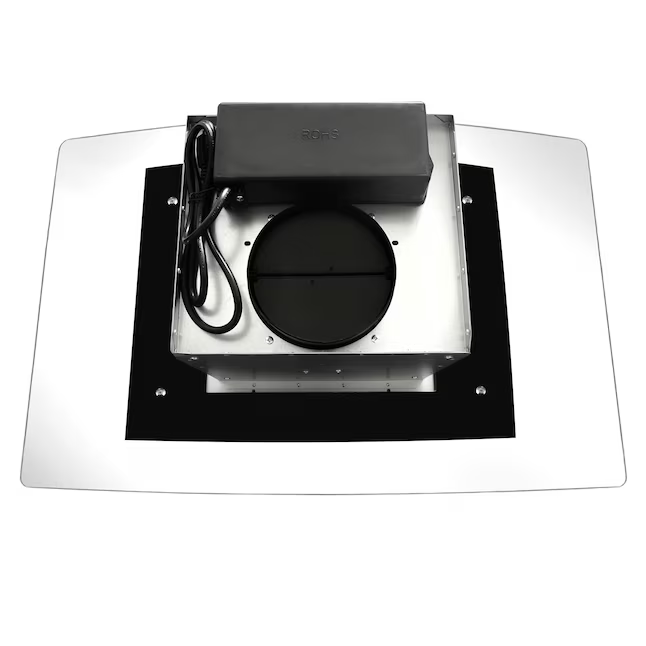 Cosmo 36-in Ductless 380-CFM Stainless Steel Island Range Hood with Charcoal Filter, COS-668iCS900 *JR2509, Retail: $431.99, FINAL PRICE: $249.99 + TAX