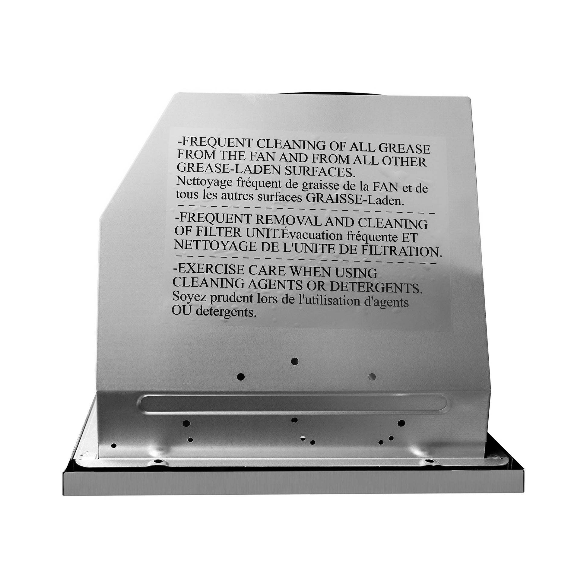 Cosmo 36 inch Ducted 380-CFM Stainless Steel Insert Under Cabinet Range Hood