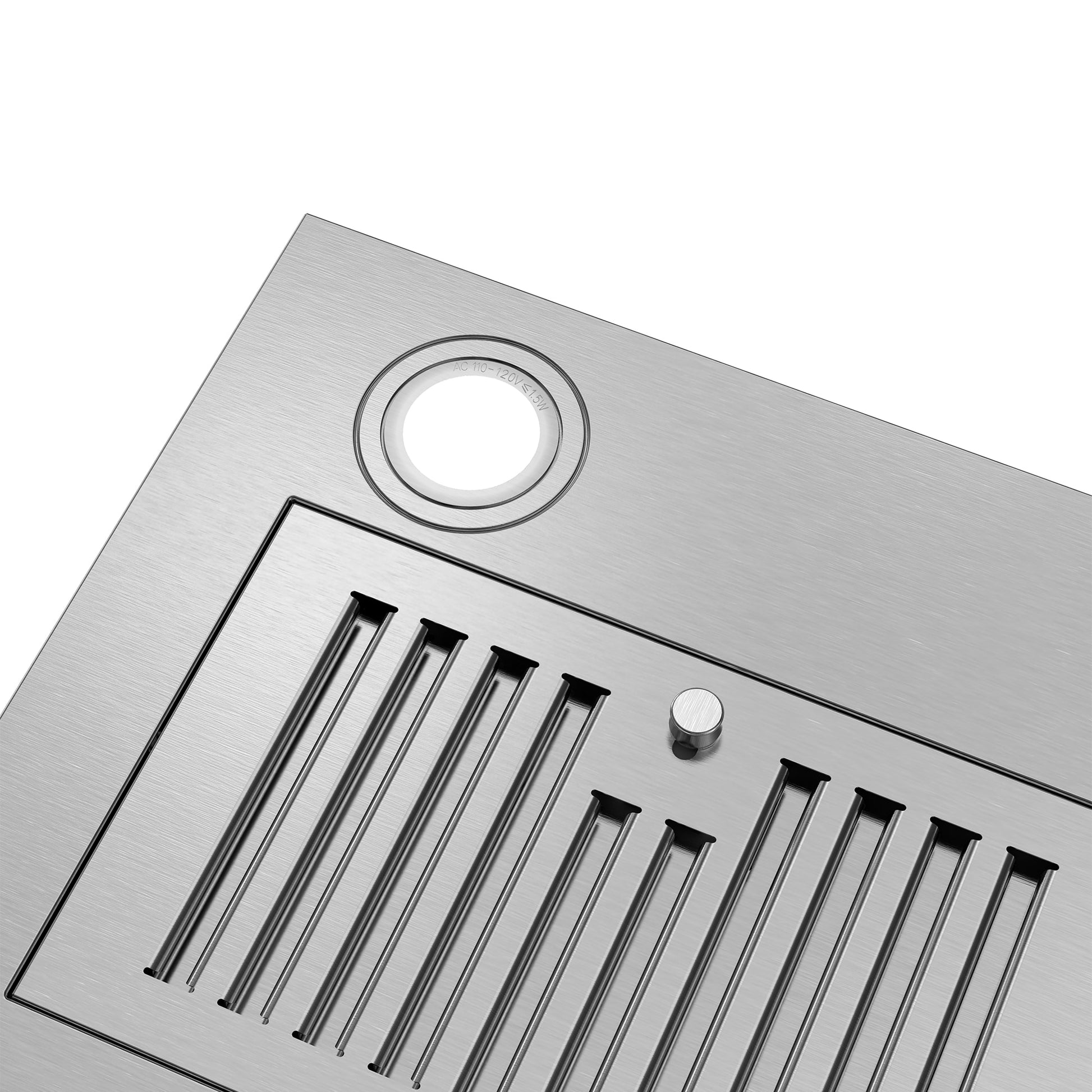 Cosmo 36 inch Ducted 380-CFM Stainless Steel Insert Under Cabinet Range Hood