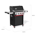 Weber Spirit E-425 Black 4-Burner Liquid Propane Gas Grill, 1500780 *JR2509, Retail: $679.00, FINAL PRICE: $359.99 + TAX
