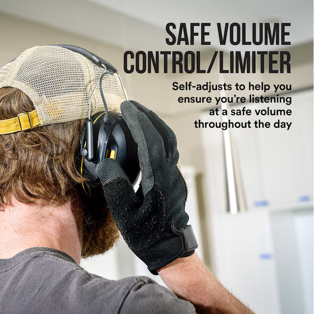 3M Worktunes Connect Reusable Cordless Hearing Protection Earmuffs Bluetooth Compatibility 26 dB Noise Reduction Rating, 6543710, FINAL PRICE: $59.99 + TAX
