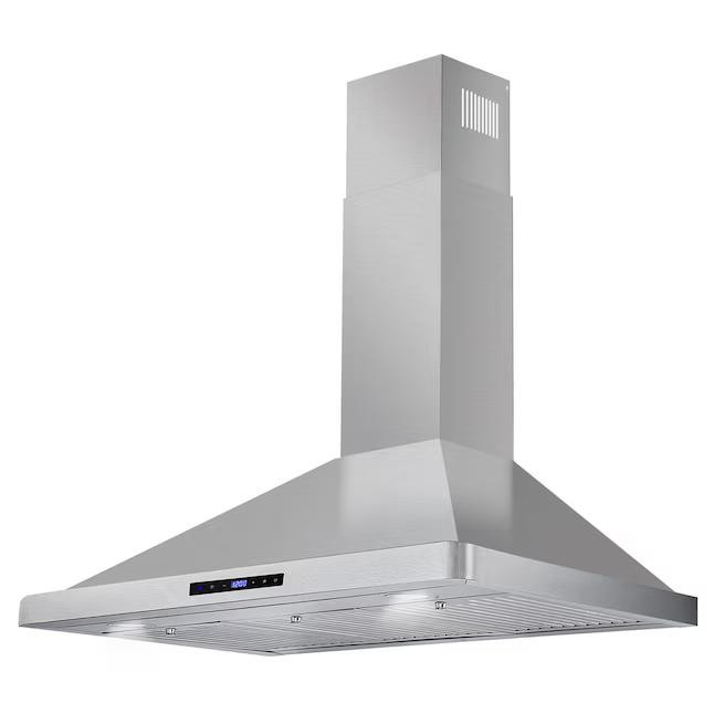 Cosmo 36-in Ductless 380-CFM Stainless Steel Wall-Mounted Range Hood with Charcoal Filter, COS-63190S *JR2508, Retail: $, FINAL PRICE: $139.99 + TAX