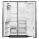 Whirlpool 28.7-cu ft Side-by-Side Refrigerator with Ice Maker Water and Ice Dispenser (Fingerprint Resistant Stainless Finish), WRSF5536RZ/00, Retail: $2,099.00, FINAL PRICE: $999.99 + TAX
