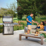 NAPOLEON Rogue PRO-S 525 Series Stainless Steel 4 -Burner Infrared Natural Gas Grill 1 -Side Burner