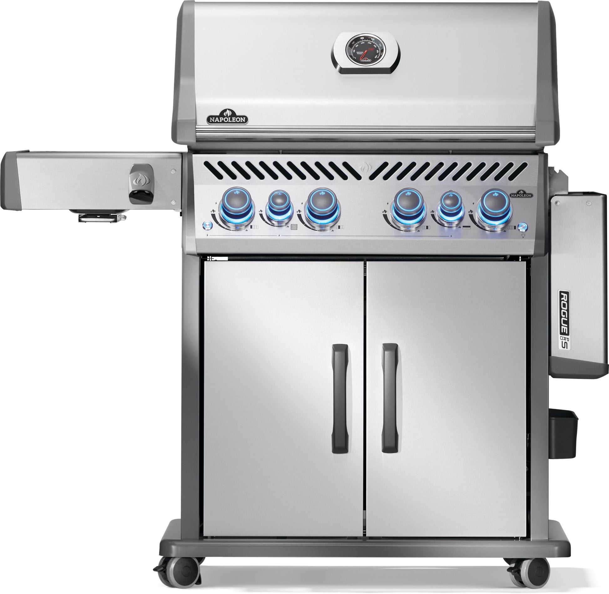 NAPOLEON Rogue PRO-S 525 Series Stainless Steel 4 -Burner Infrared Natural Gas Grill 1 -Side Burner