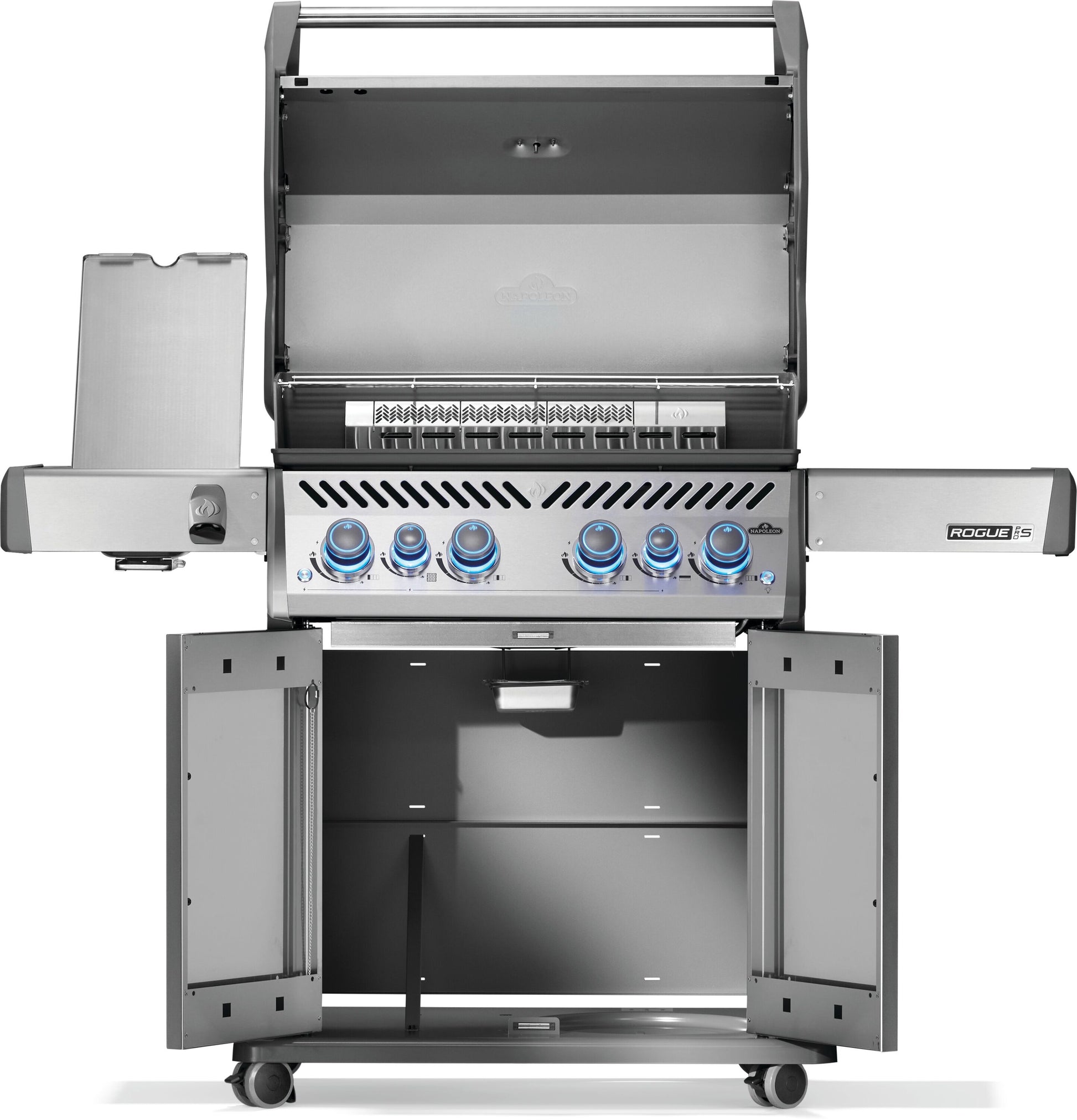 NAPOLEON Rogue PRO-S 525 Series Stainless Steel 4 -Burner Infrared Natural Gas Grill 1 -Side Burner