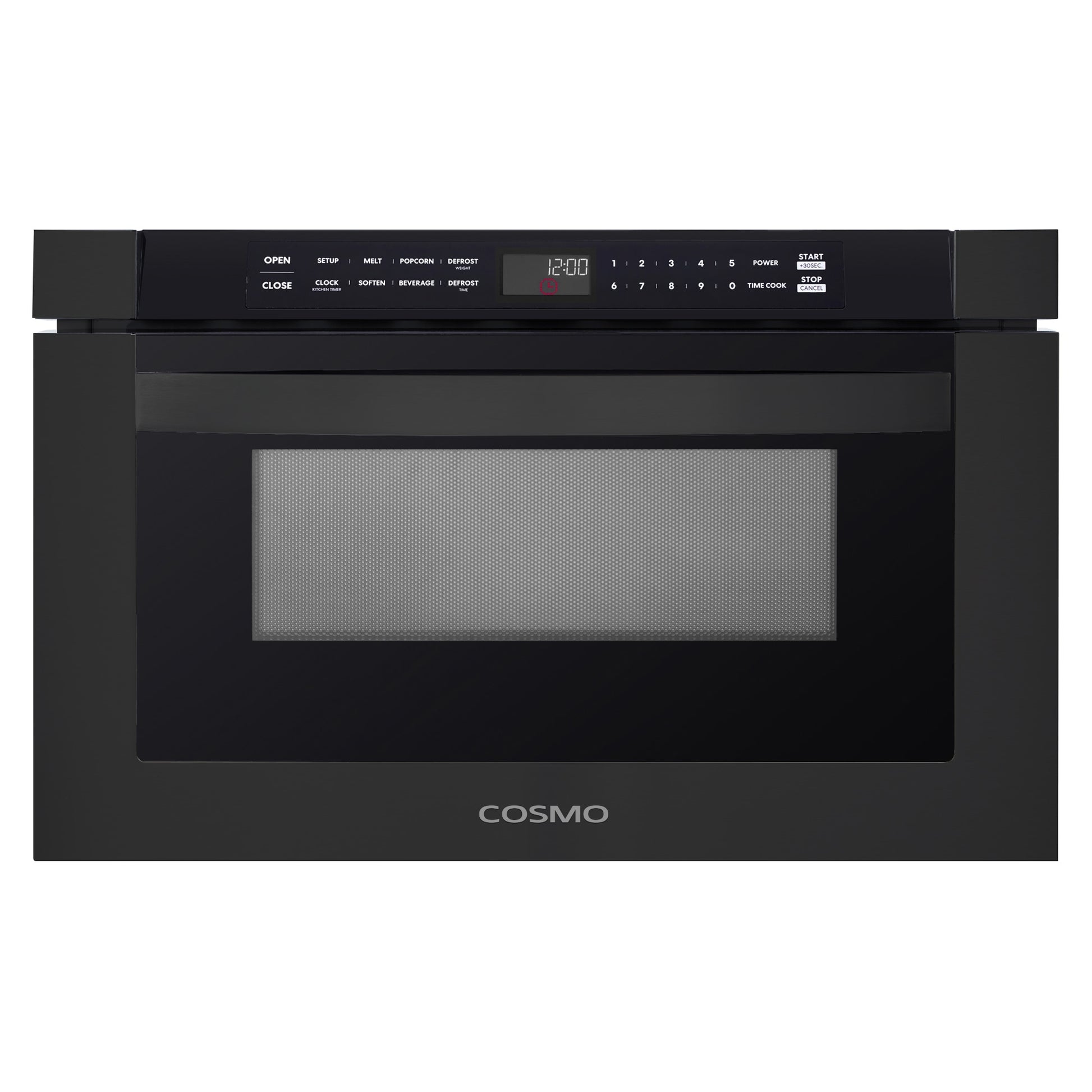 Cosmo 23.62-in 1.2-cu ft 1000 -Watt Microwave Drawer ( Black )