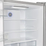 FORNO Counter-Depth Moena 19.2-cu ft 35.9-in Wide French Door Refrigerator with Ice