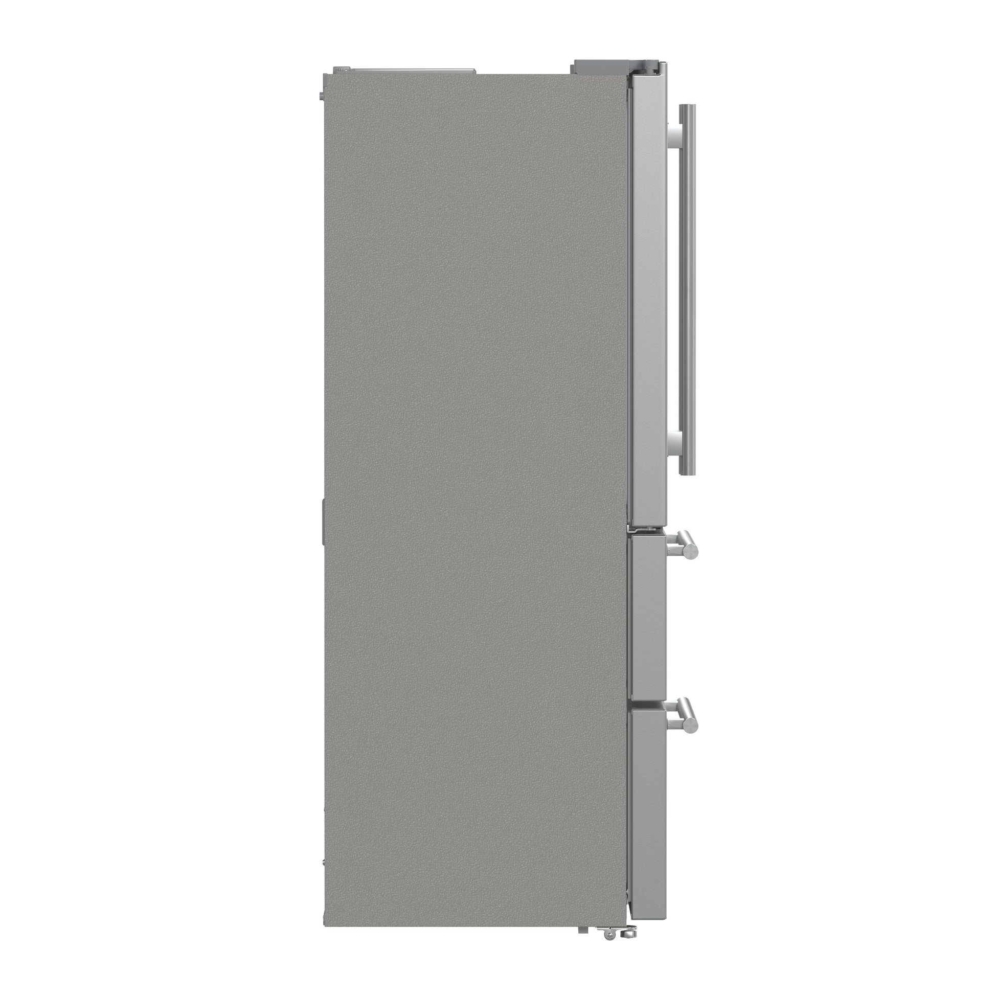 FORNO Counter-Depth Moena 19.2-cu ft 35.9-in Wide French Door Refrigerator with Ice