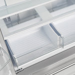 FORNO Counter-Depth Moena 19.2-cu ft 35.9-in Wide French Door Refrigerator with Ice