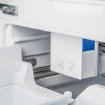 FORNO Counter-Depth Moena 19.2-cu ft 35.9-in Wide French Door Refrigerator with Ice