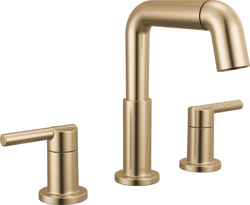 Delta Nicoli Two Handle Widespread Pull-Down Bathroom Faucet in Champagne Bronze, 35849LF-CZPD, MRSP: $449, FINAL PRICE: $ + TAX