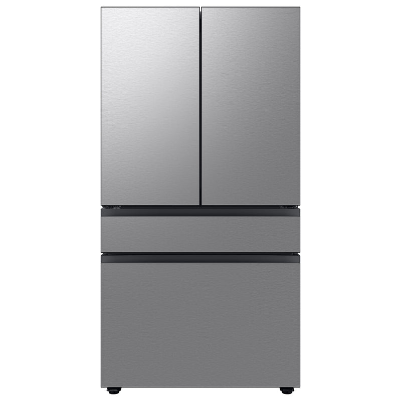 Samsung Bespoke Counter-Depth Inner Beverage Center 23-cu ft 4 -Door 36-in Wide with Ice Maker ( Fingerprint Resistant Stainless Steel ) ENERGY STAR Certified