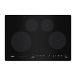 Whirlpool WipeClean 30-in 4 burners Black Induction Cooktop, WCIT6030SB *HD2509, Retail: $1,949.00, FINAL PRICE: $699.99 + TAX