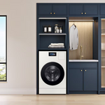 Samsung Bespoke 5.3-cu ft Capacity Ivory Vented All-In-One Washer Dryer Combo , WD90F53AVY *JR2509, Retail: $3,099.00, FINAL PRICE: $1,499.99 + TAX