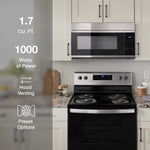 Whirpool 1.7-cu ft Over-the-Range Microwave ( Stainless Steel )