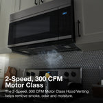 Whirpool 1.7-cu ft Over-the-Range Microwave ( Stainless Steel )
