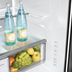 Samsung Bespoke Counter-Depth Inner Beverage Center 23-cu ft 4 -Door 36-in Wide with Ice Maker ( Fingerprint Resistant Stainless Steel ) ENERGY STAR Certified