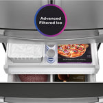 GE Profile Standard-Depth 28.7-cu ft 36-in Wide with Ice Maker ( Fingerprint-resistant Stainless Steel ) ENERGY STAR Certified
