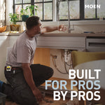 Moen Georgene Spot Resist Stainless Single Handle Deck-mount Pull-down Kitchen Faucet with Sprayer (Includes Deck Plate)