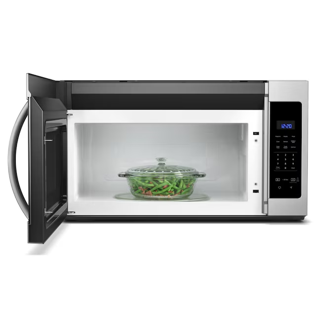 Whirlpool 1.7-cu ft Over-the-Range Microwave ( Fingerprint Resistant Stainless Steel )