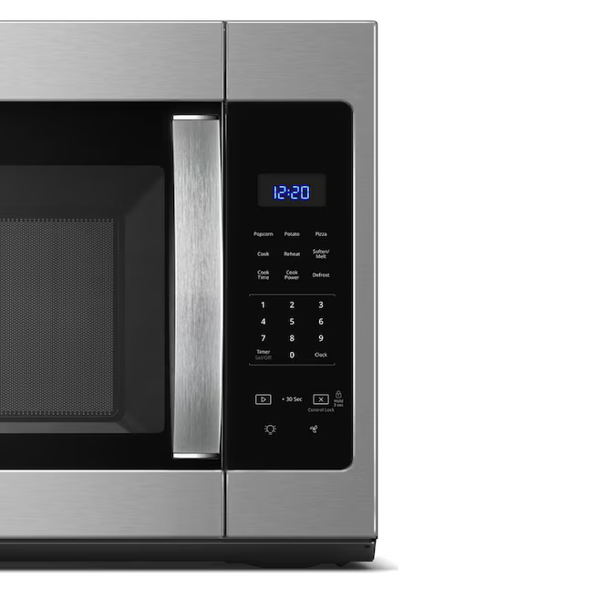 Whirlpool 1.7-cu ft Over-the-Range Microwave ( Fingerprint Resistant Stainless Steel )