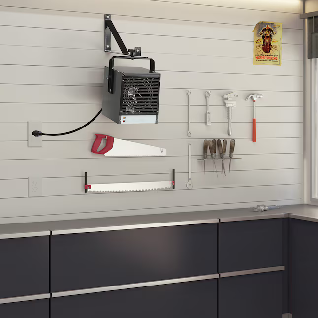 Dimplex 4000-Watt/240-Volt 1 Phase Fan-Force Electric Garage/Workshop Heater in Grey, DGWH4031G *HD2509, Retail: $204.63, FINAL PRICE: $119.99 + TAX