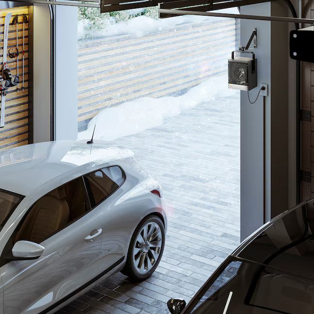 Dimplex 4000-Watt/240-Volt 1 Phase Fan-Force Electric Garage/Workshop Heater in Grey, DGWH4031G *HD2509, Retail: $204.63, FINAL PRICE: $119.99 + TAX