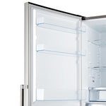 FORNO Guardia Left Swing 10.8-cu ft Standard-Depth 23.4-in Wide Bottom-Freezer Refrigerator Stainless steel ) ENERGY STAR Certified