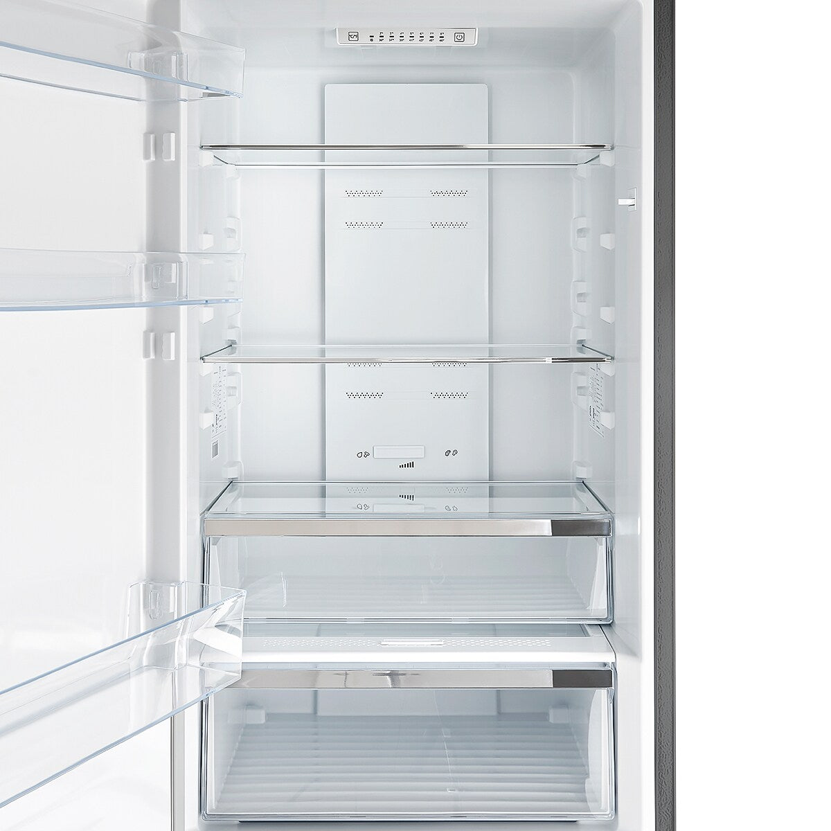 FORNO Guardia Left Swing 10.8-cu ft Standard-Depth 23.4-in Wide Bottom-Freezer Refrigerator Stainless steel ) ENERGY STAR Certified