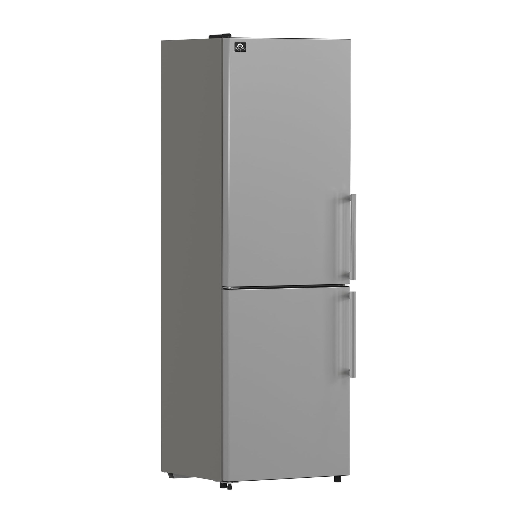 FORNO Guardia Left Swing 10.8-cu ft Standard-Depth 23.4-in Wide Bottom-Freezer Refrigerator Stainless steel ) ENERGY STAR Certified