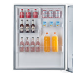 FORNO Milano Espresso 17.2-cu ft Counter-Depth 31-in Wide Bottom-Freezer Refrigerator with Ice Maker (