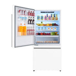 FORNO Milano Espresso 17.2-cu ft Counter-Depth 31-in Wide Bottom-Freezer Refrigerator with Ice Maker (