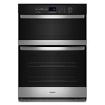 Whirlpool 30 inch Self-cleaning Microwave Wall Oven Combo ( Stainless Steel )