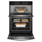 Whirlpool 30 inch Self-cleaning Microwave Wall Oven Combo ( Stainless Steel )