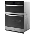 Whirlpool 30 inch Self-cleaning Microwave Wall Oven Combo ( Stainless Steel )