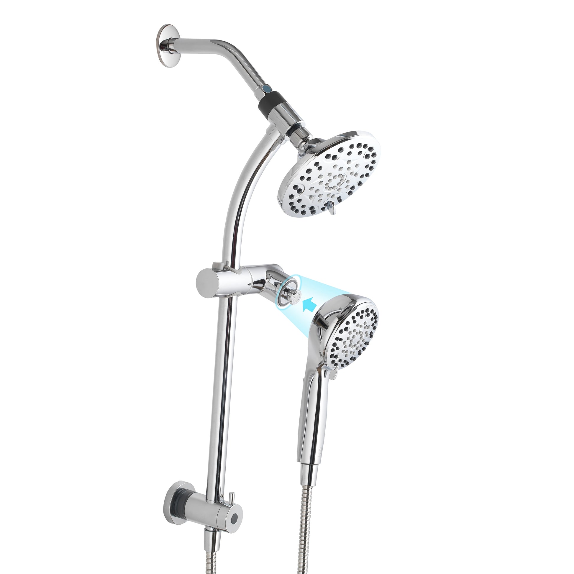 Alpine Reserve Galway Chrome 10.5-in Universal Bathtub/Shower Slide bar