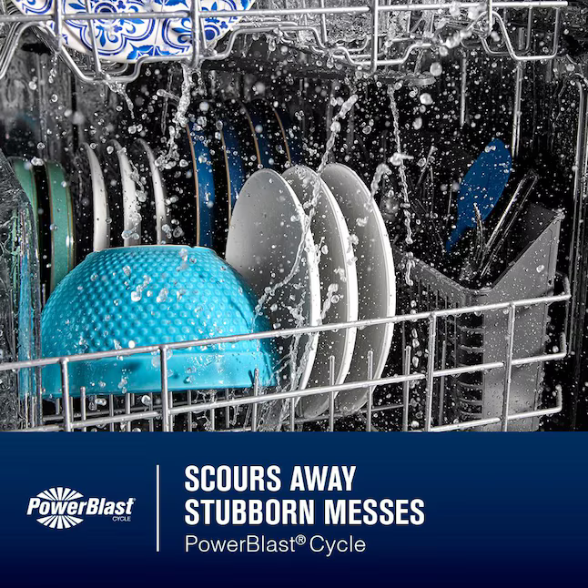 Maytag Eco Series 24-in Top Control Built-in Dishwasher With Third Rack (Fingerprint Resistant Stainless Steel) 50-dBA, MDPS6124RZ/0 *JR2508, Retail: $949.00, FINAL PRICE: $479.99 + TAX