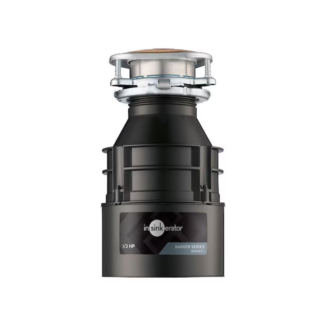 InSinkErator Badger 1 Continuous feed 1/3-HP Septic Safe Non-corded Garbage Disposal, 79029-ISE, FINAL PRICE: $67.99 + TAX