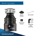 InSinkErator Badger 5 Continuous feed 1/2-HP Septic Safe Non-corded Garbage Disposal