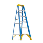 Werner FS100CZ 6-ft ( 10-ft Reach Height ) Fiberglass Type 1 - 250 lbs. Load Capacity Step ladder, FS106CZ