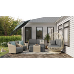 Origin 21 Venza 3-Piece Wicker Patio Conversation Set with Dark Gray Cushions, LG-24511-LC *HD2509, Retail: $824.00, FINAL PRICE: $499.99 + TAX