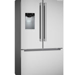 Bosch 300 Series 26-cu ft 3 -Door 36-in Wide Smart Compatible French Door Refrigerator with Ice Maker with Water & Ice Dispenser (Stainless Steel)