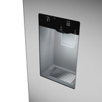 Bosch 300 Series 26-cu ft 3 -Door 36-in Wide Smart Compatible French Door Refrigerator with Ice Maker with Water & Ice Dispenser (Stainless Steel)