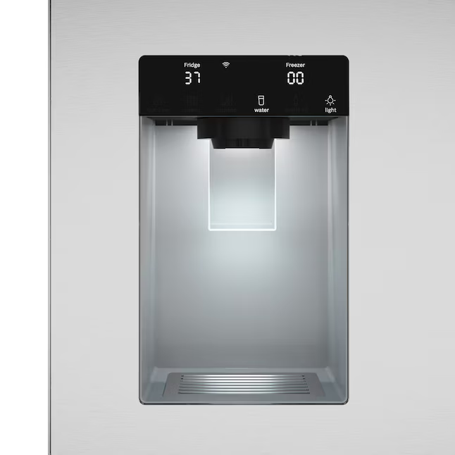 Bosch Fastest Ice Maker Standard-Depth 300 Series 26-cu ft 3-Door Smart Compatible French Door Refrigerator with Ice Maker with Water and Ice Dispenser (Stainless Steel), B36FD31ENS/01 *JR2508, Retail: $2,699.00, FINAL PRICE: $1,599.99 + TAX