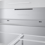Samsung Bespoke Standard-Depth 28.6-cu ft 4 -Door 36-in Wide Smart Compatible French Door Refrigerator with Dual Ice Maker with Water Dispenser and Door within Door ( Fingerprint Resistant Stainless Steel ) ENERGY STAR Certified