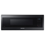 Samsung 1.1-cu ft Low Profile Over-the-Range Microwave ( Fingerprint Resistant Matte Black Steel )